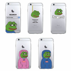 Exclusive Pepe The Frog Meme Phone Case Cover Free Shipping